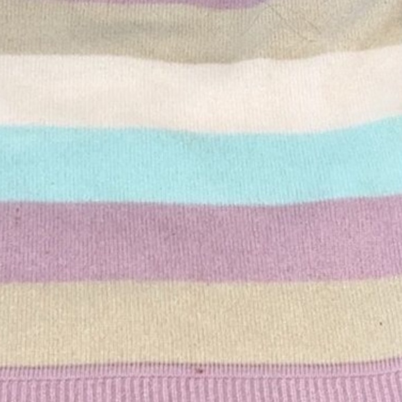 NAADAM striped cashmere v neck sweater - Picture 7 of 7